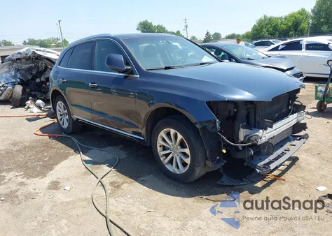 2016 Audi Q5 2.0T Premium z USA, uszkodzony, nr VIN WA1L2AFP3GA123808